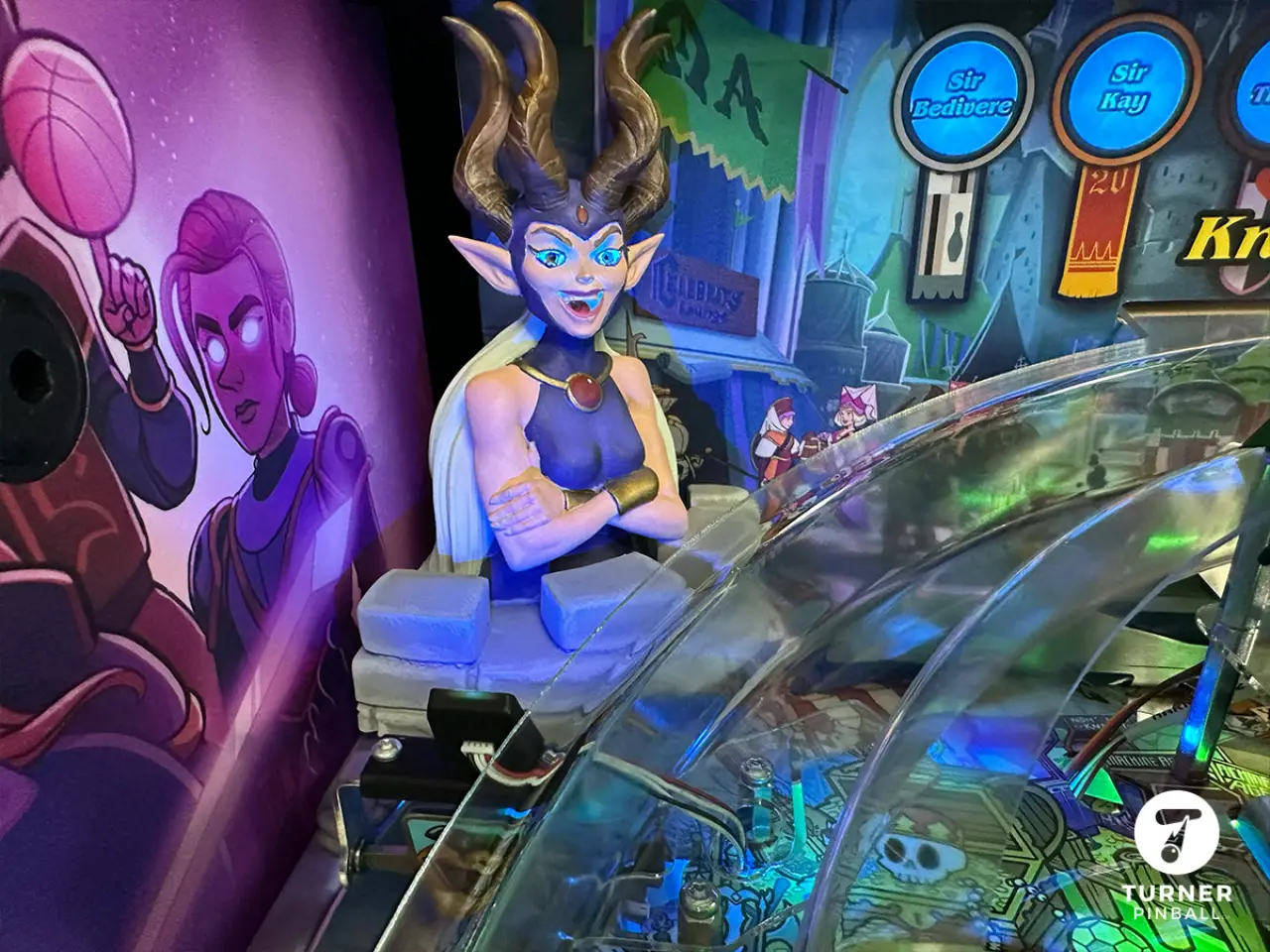 Merlin's Arcade official cabinet or playfield detail 6