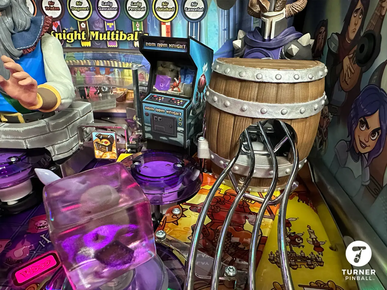 Merlin's Arcade official cabinet or playfield detail 8