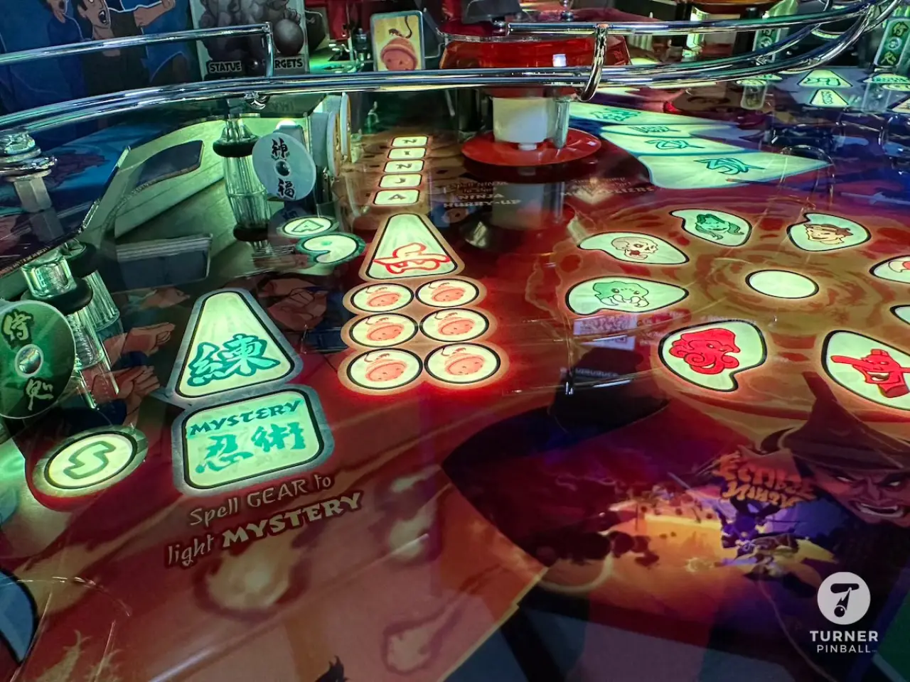 Ninja Eclipse official cabinet or playfield detail 5