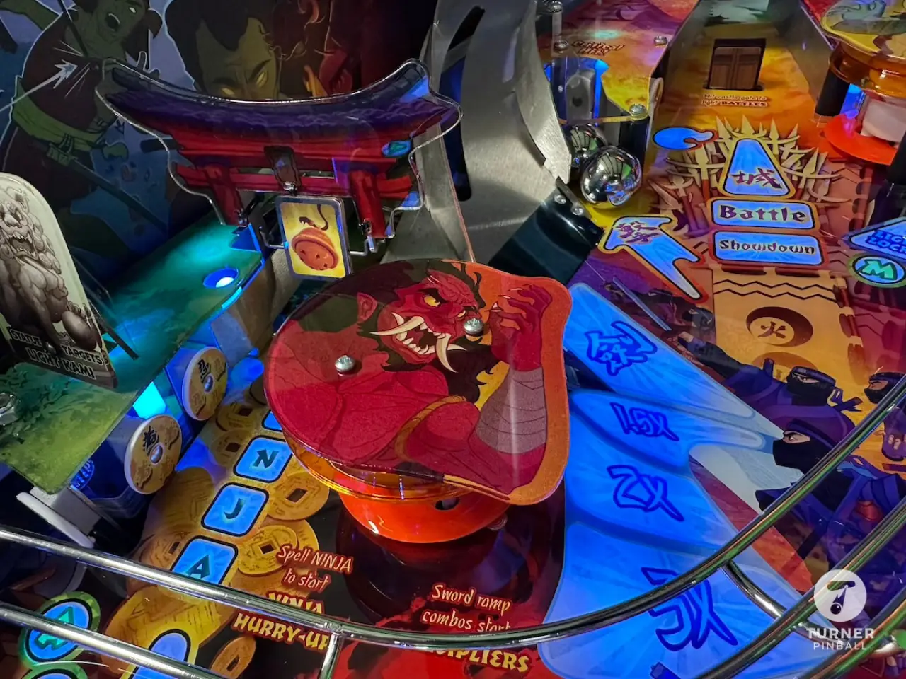 Ninja Eclipse official cabinet or playfield detail 6