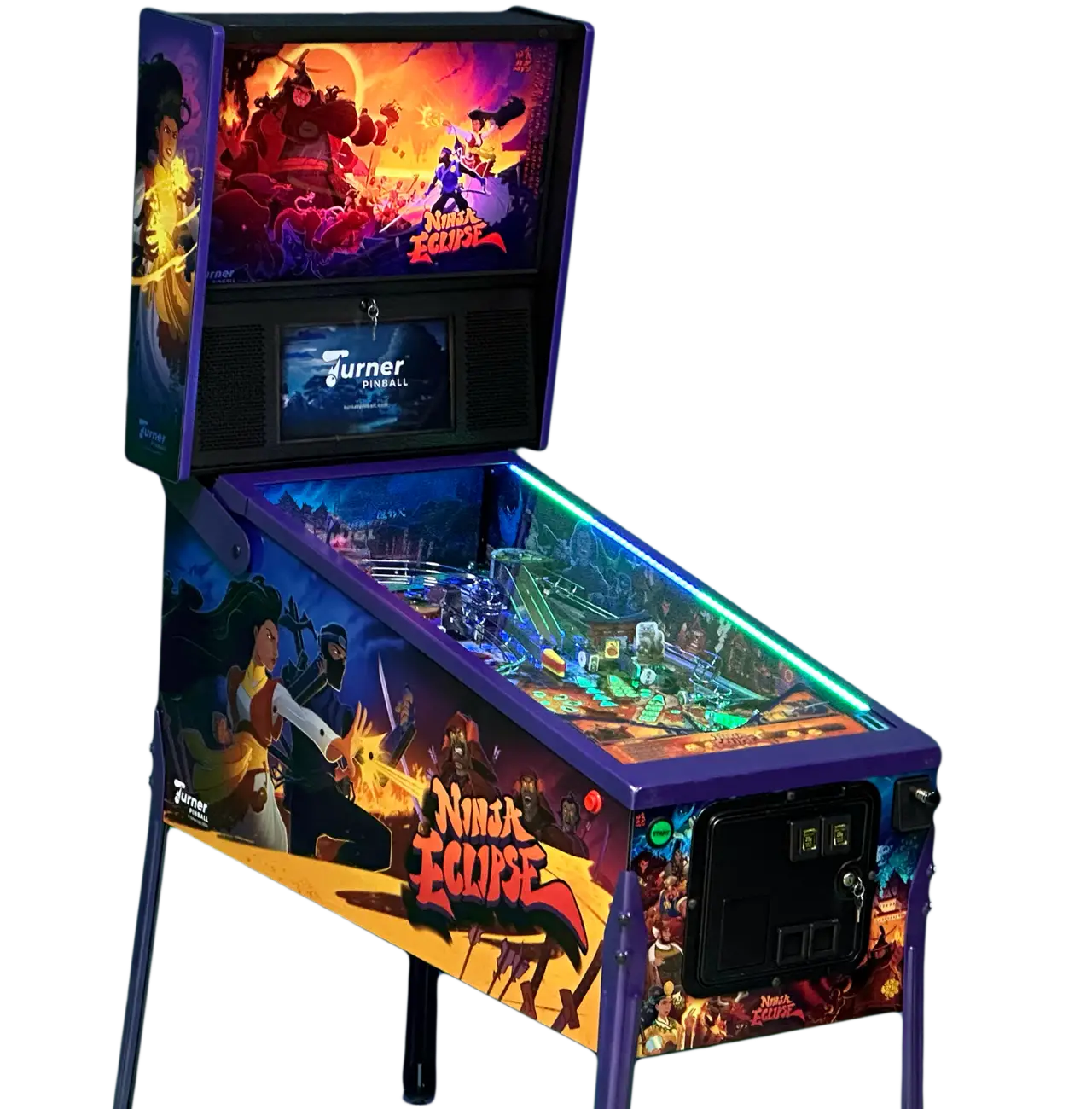 Ninja Eclipse official cabinet or playfield detail 1