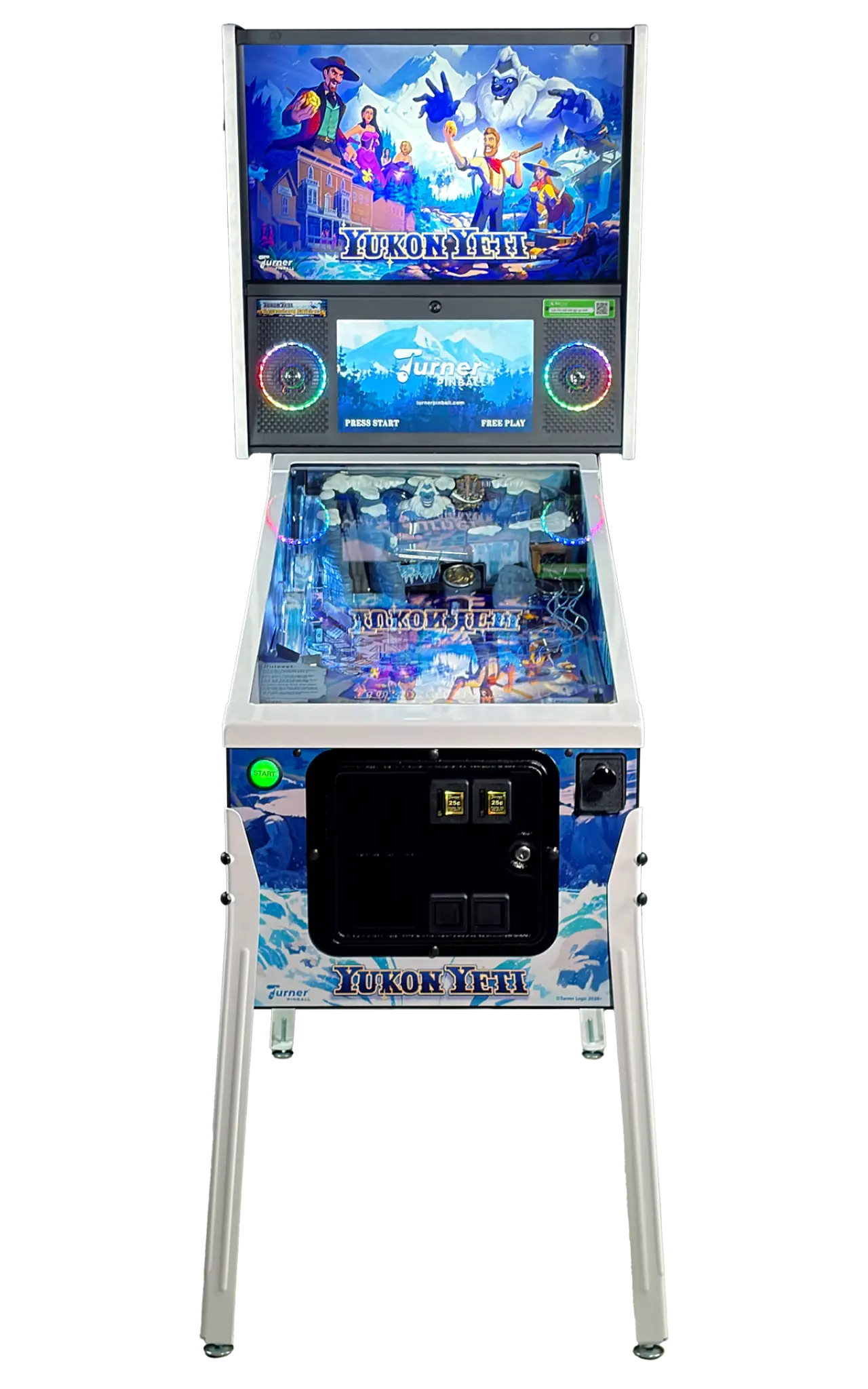 Yukon Yeti official cabinet or playfield detail 1