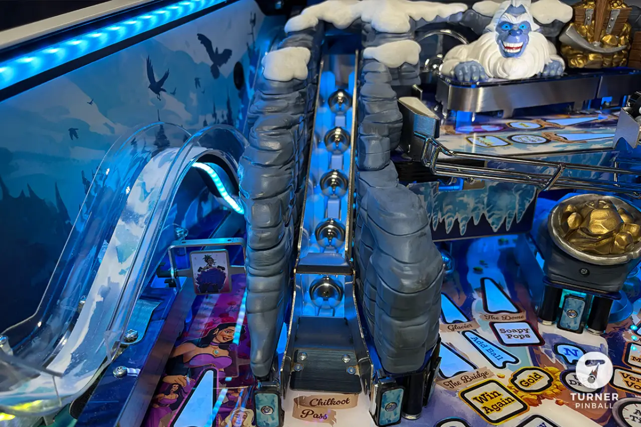 Yukon Yeti official cabinet or playfield detail 5