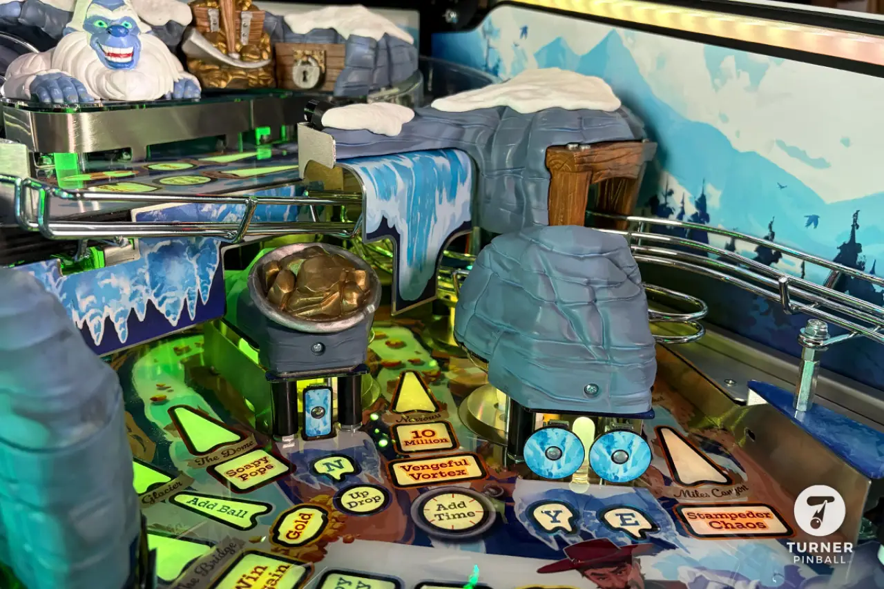 Yukon Yeti official cabinet or playfield detail 6