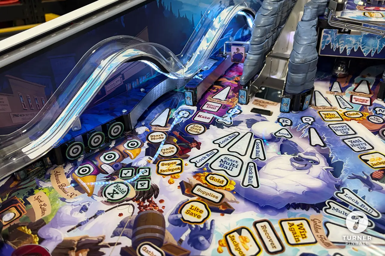 Yukon Yeti official cabinet or playfield detail 7