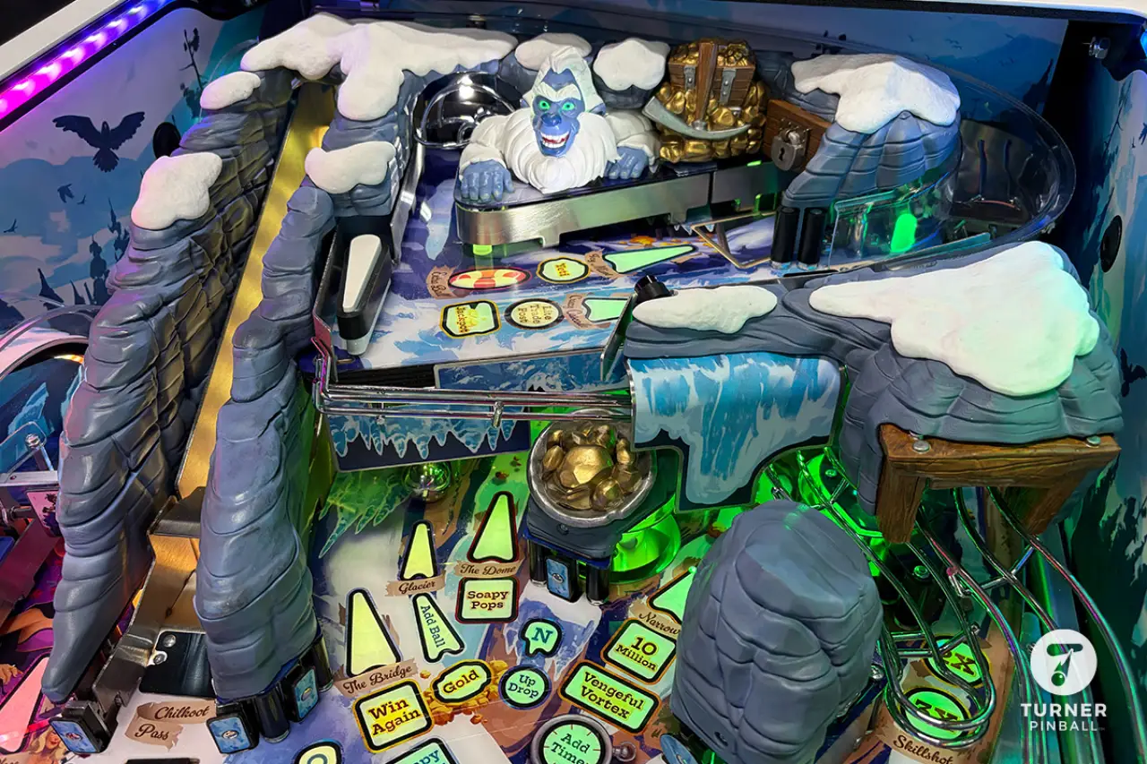 Yukon Yeti official cabinet or playfield detail 9