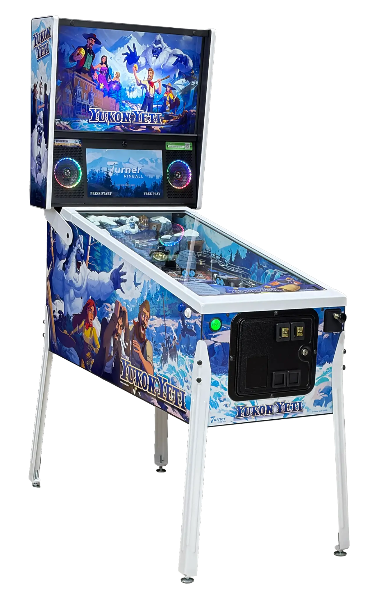 Yukon Yeti official cabinet or playfield detail 2