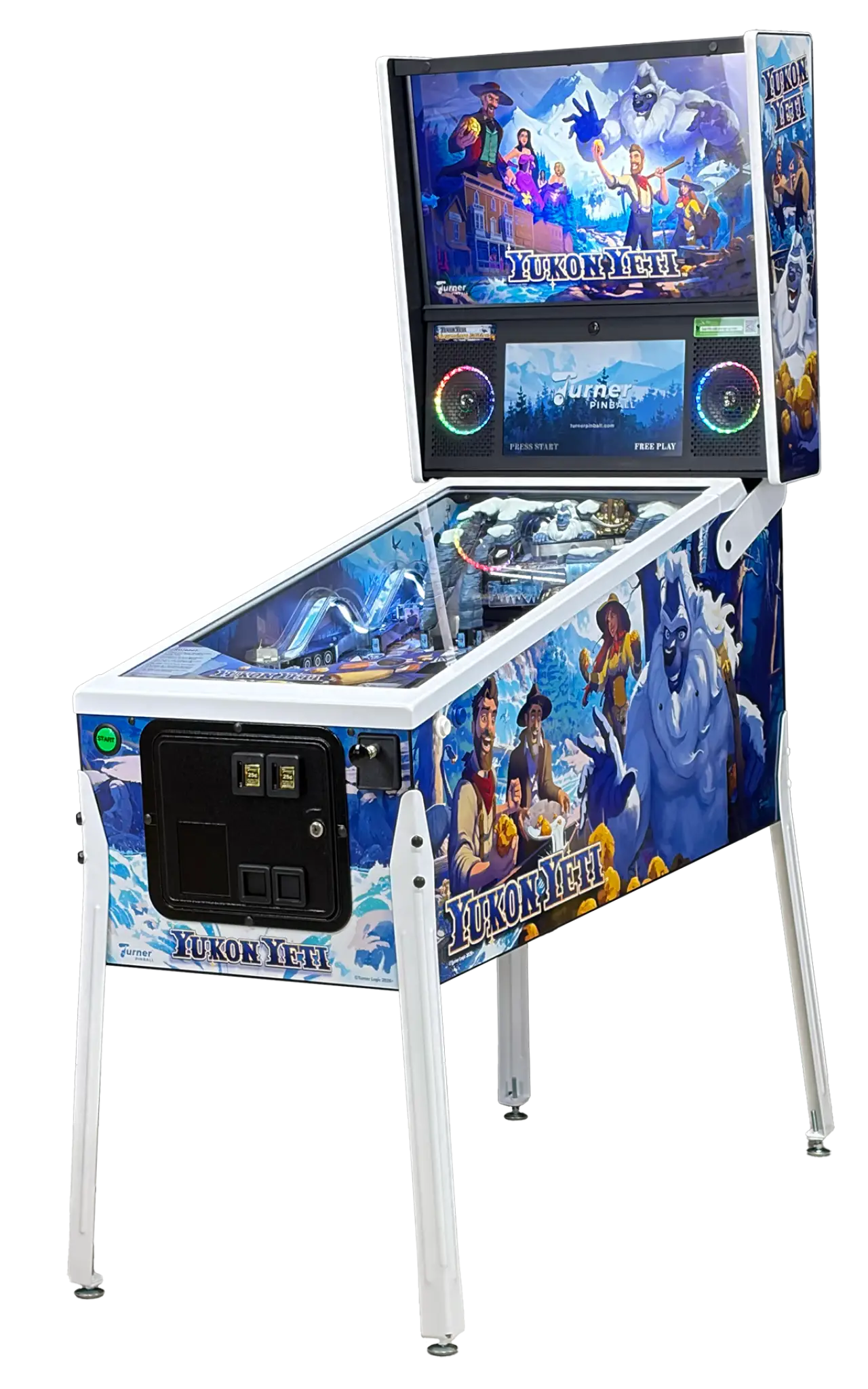 Yukon Yeti official cabinet or playfield detail 3