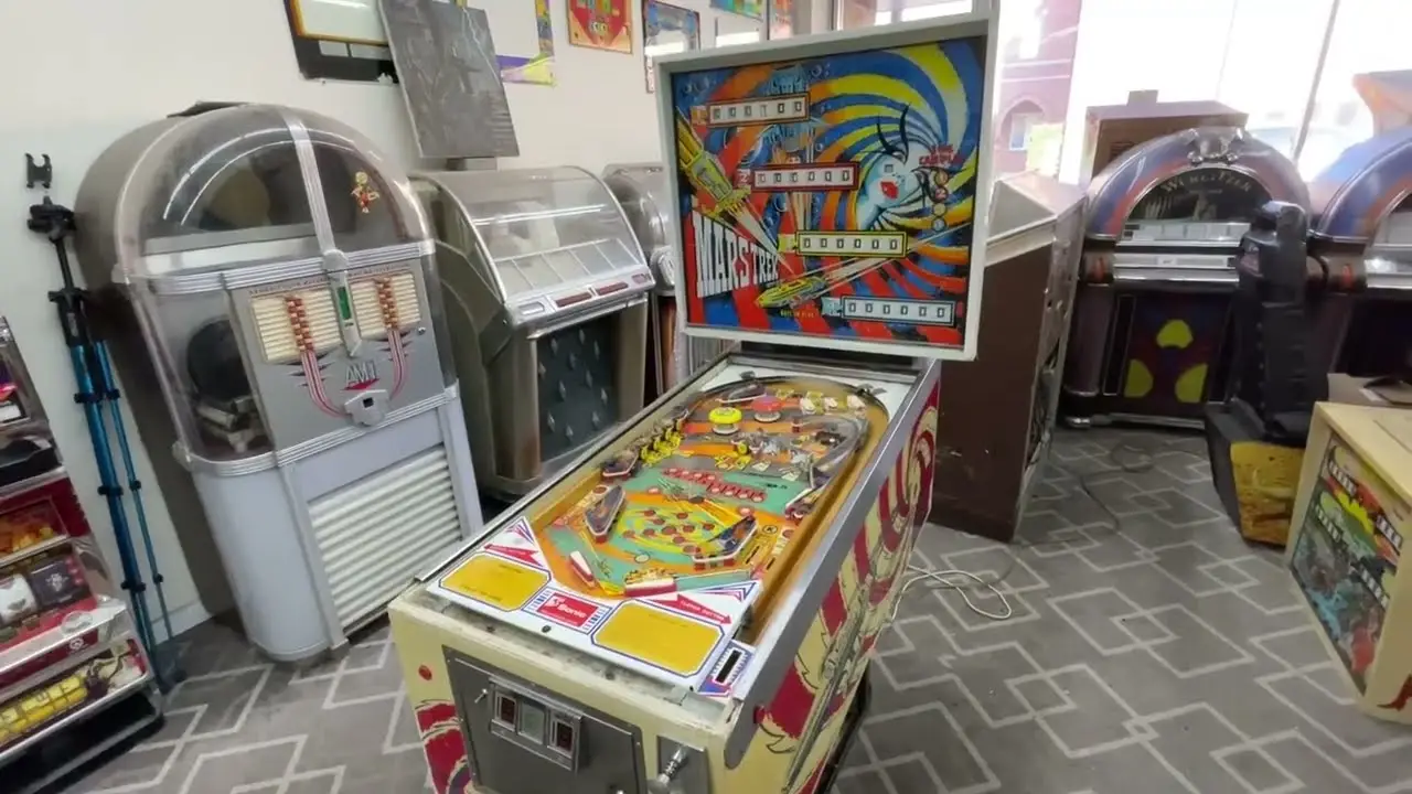 Using Schematics To Repair A Sonic Mars Trek Pinball Machine From Spain! video thumbnail