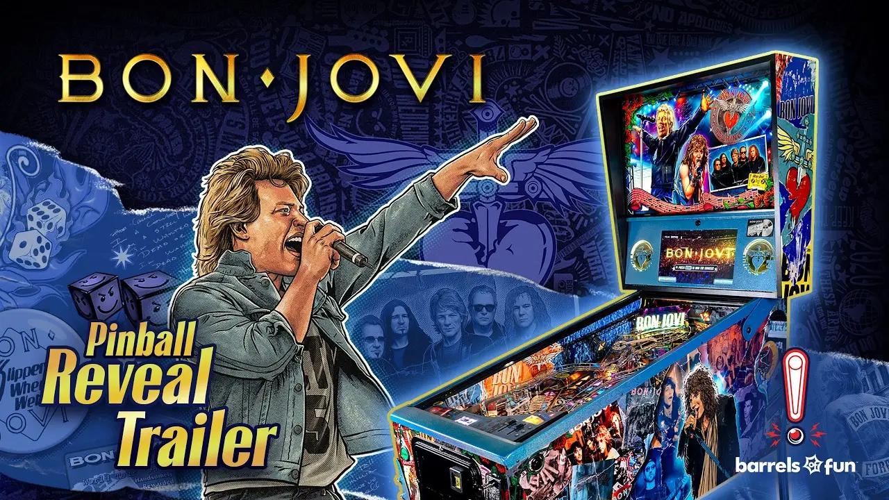 WELCOME TO THE SHOW | Bon Jovi Pinball Official Reveal video thumbnail