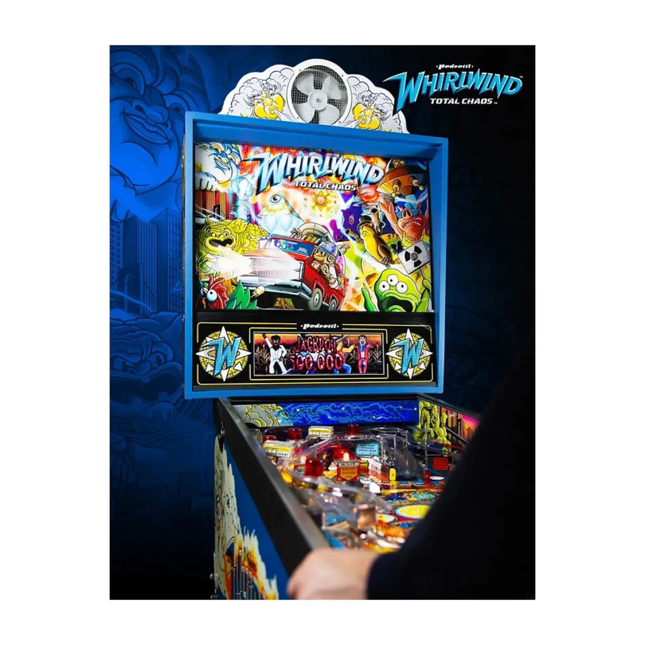 Whirlwind Total Chaos Pinball Kit by Pedretti Gaming