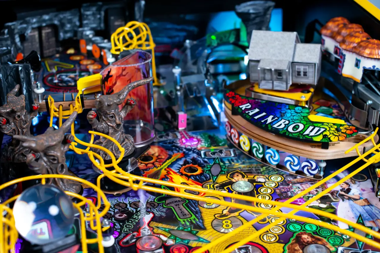 The Wizard of Oz pinball official cabinet or playfield detail 9