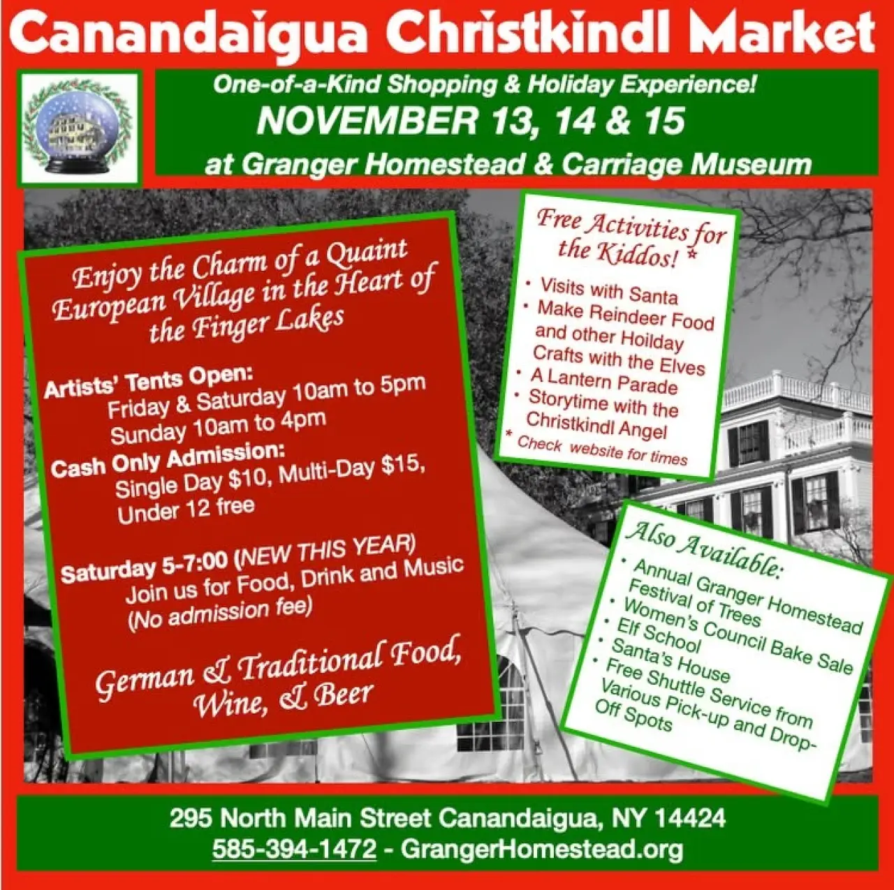 Canandaigua Christkindl Market 