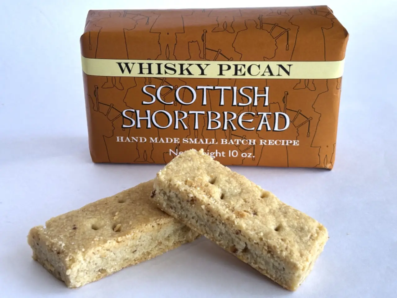 Whisky Pecan Shortbread