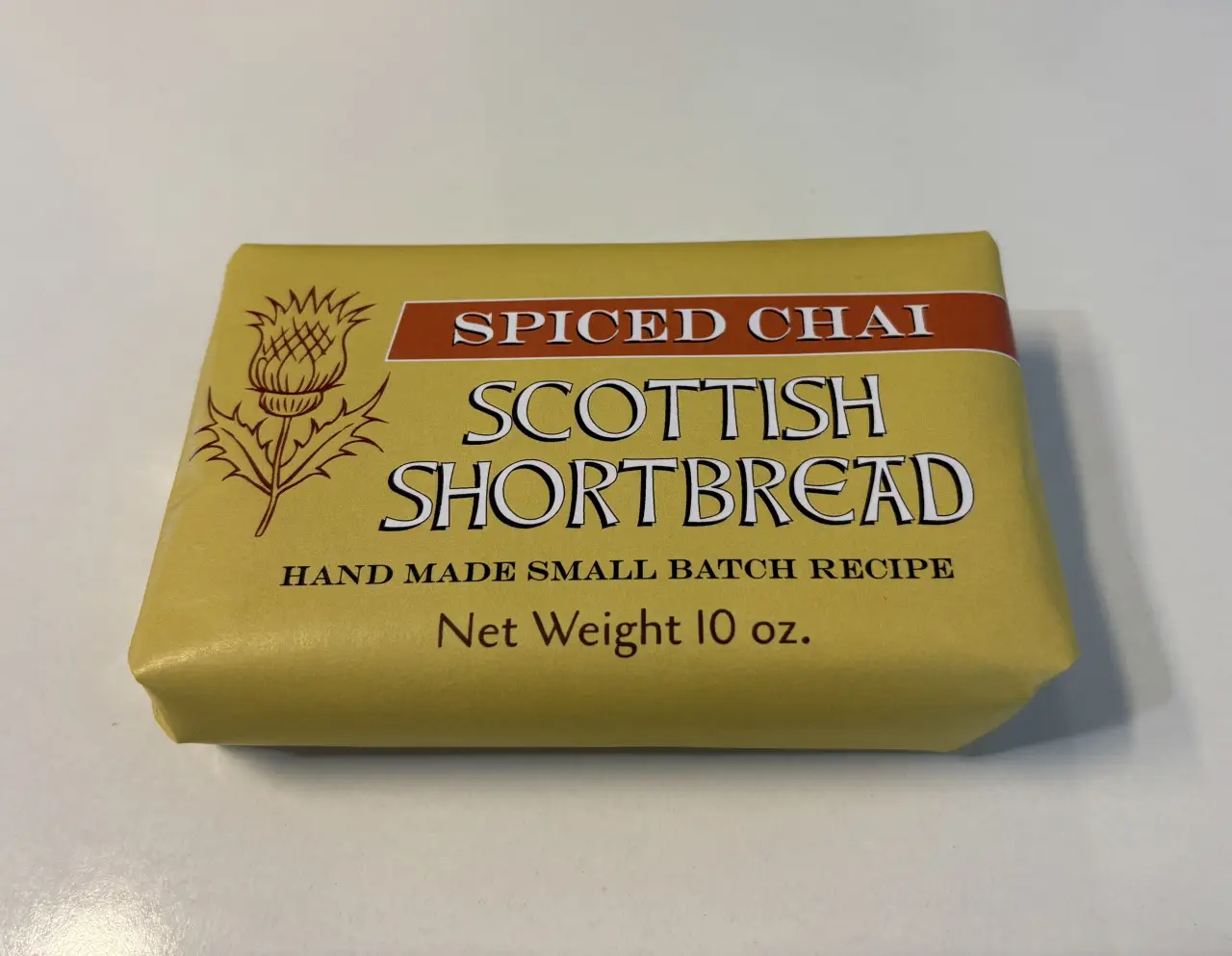 Spiced Chai shortbread