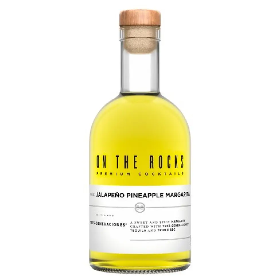 On The Rocks Pineapple Jalapeño Margarita 375ml