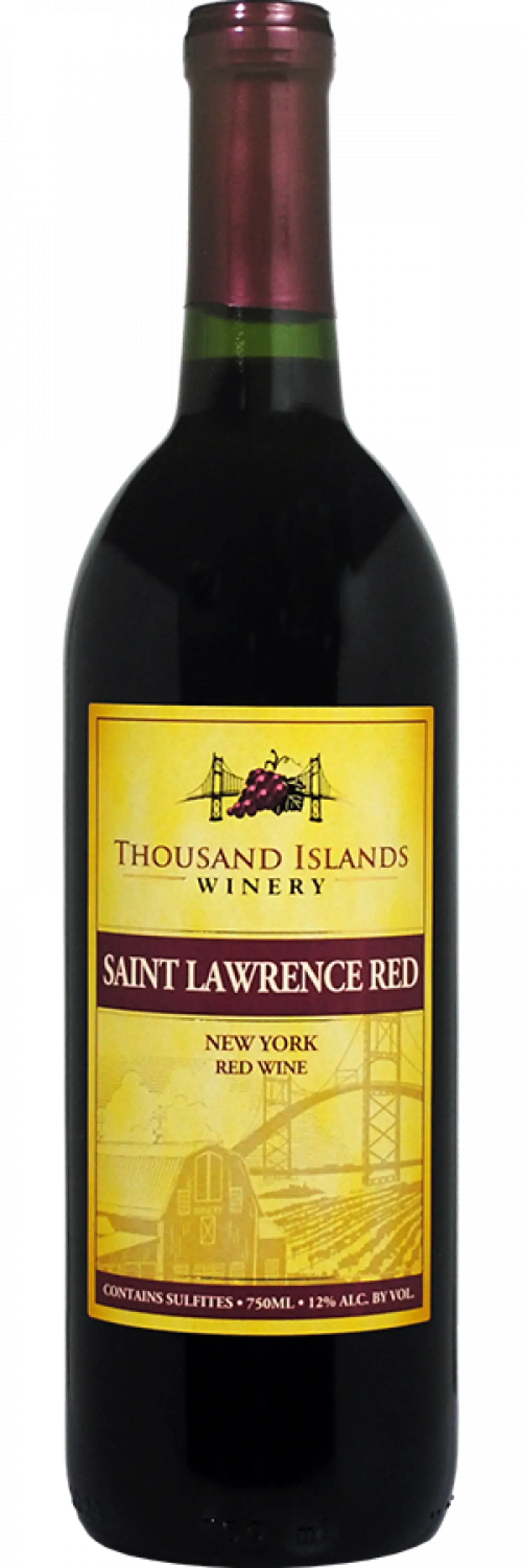 Thousand Islands Winery Saint Lawrence Red 750ml