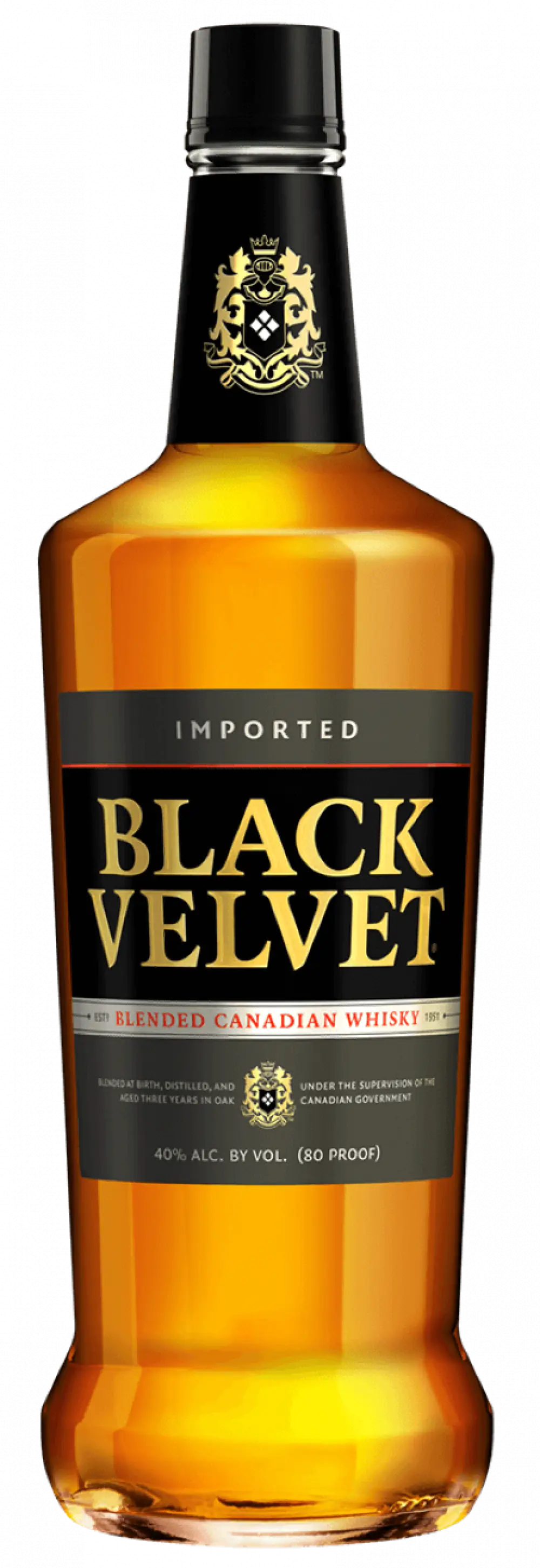 Black Velvet Canadian Whisky 1L