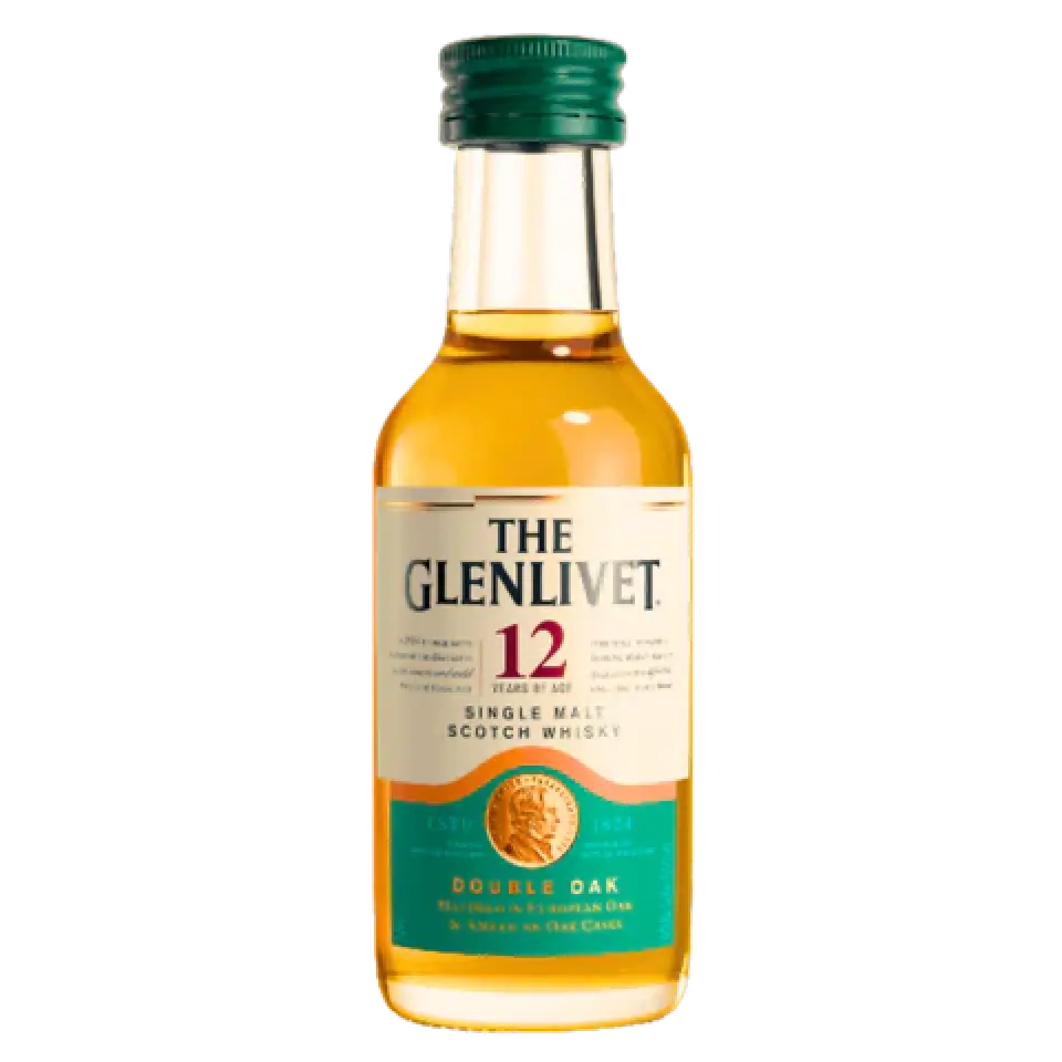 The Glenlivet 12 Year Old Single Malt Scotch Whisky 50ml