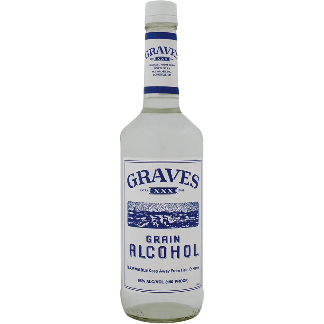 Graves Grain Alcohol 190 Proof 750ml