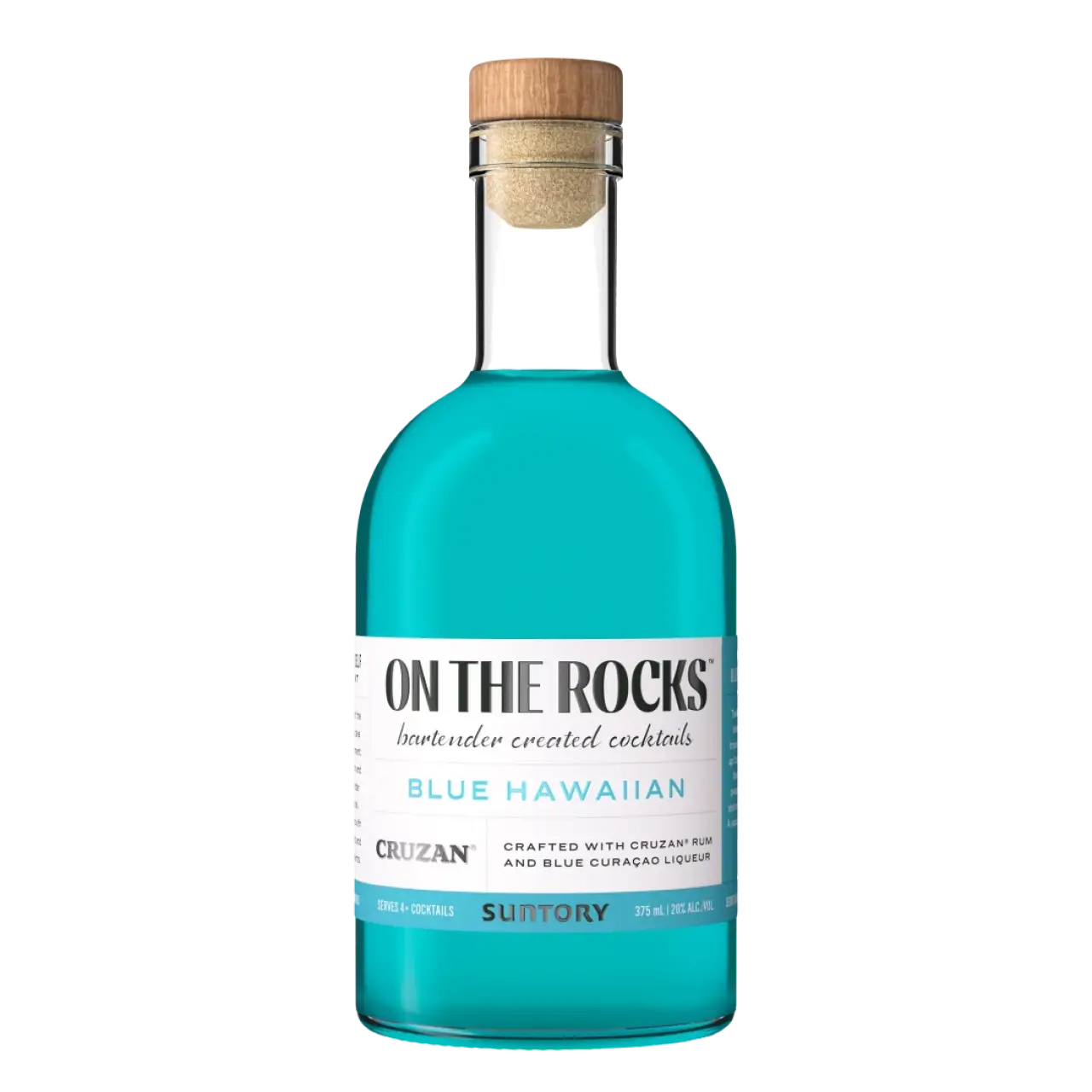 On The Rocks The Blue Hawaiian 375ml