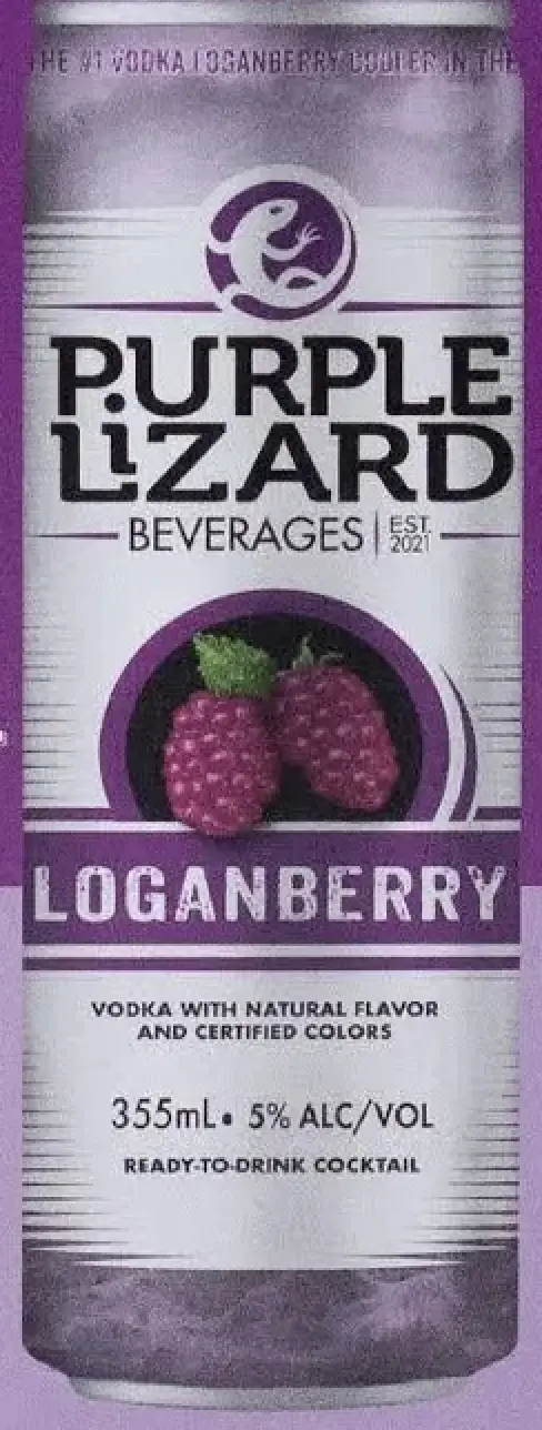 Loganberry 355 Purple Lizard