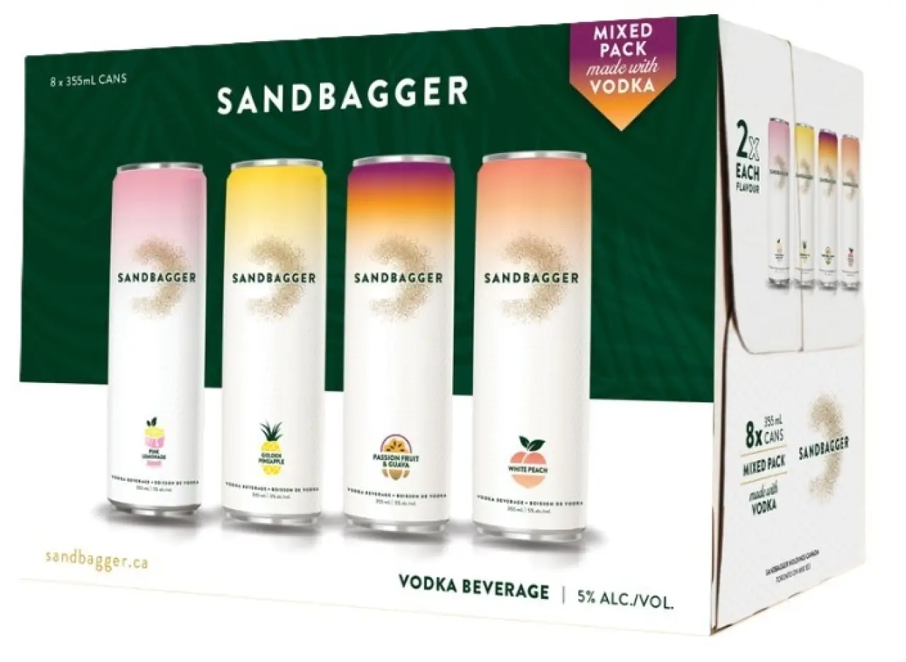 Sandbagger Vodka Variety 8PK