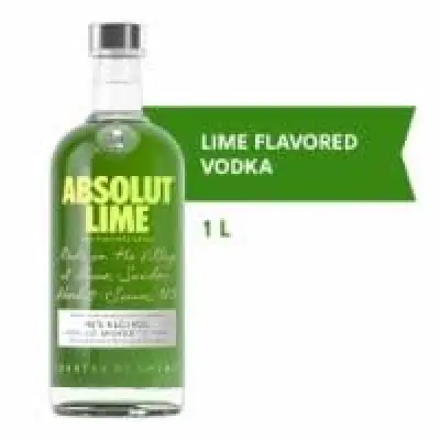 Absolut Lime Vodka 1L