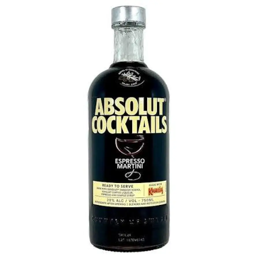 Absolut Cocktails Espresso Martini 750ml
