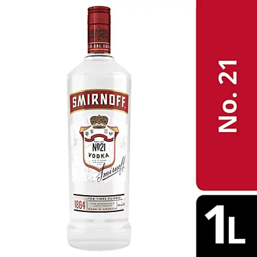 Smirnoff No. 21 Vodka 1L