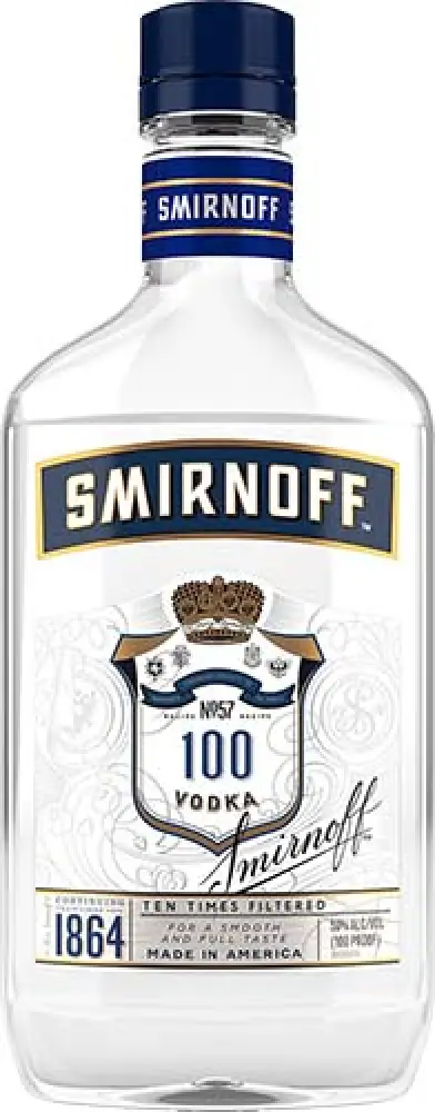 Smirnoff 100 Proof Vodka 375ml
