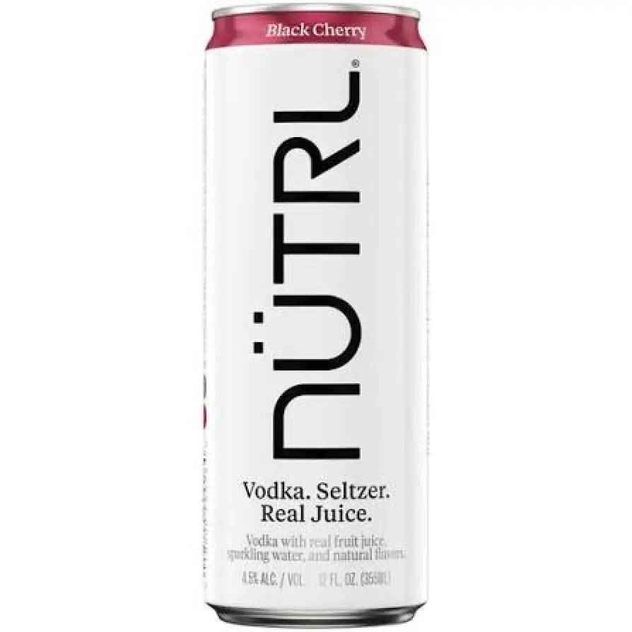 NÜTRL Black Cherry Vodka Seltzer Cans