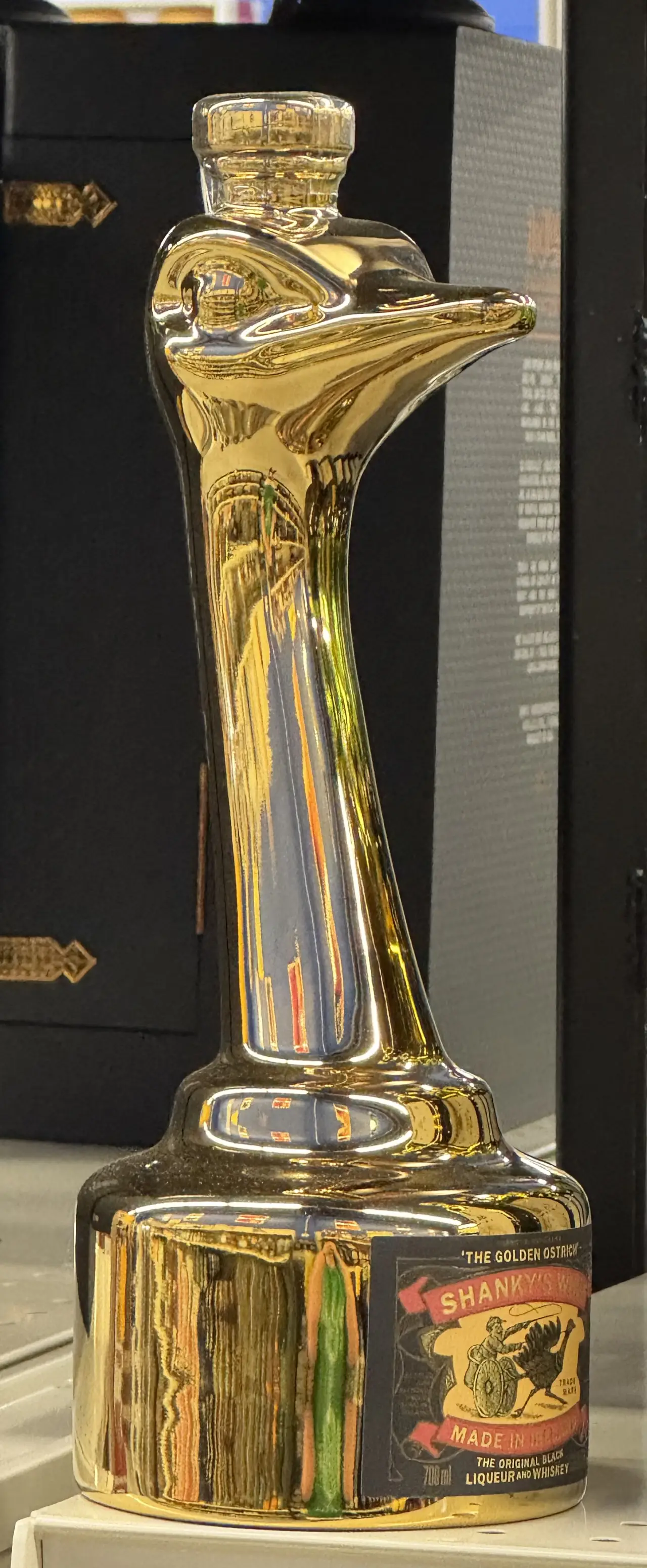 Shankys Whip Golden Ostrich 70