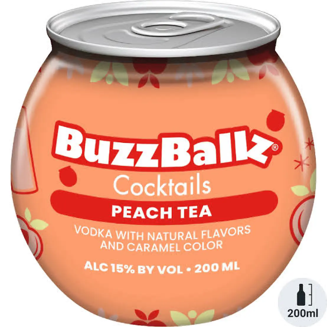 BuzzBallz Peach Tea 200ml