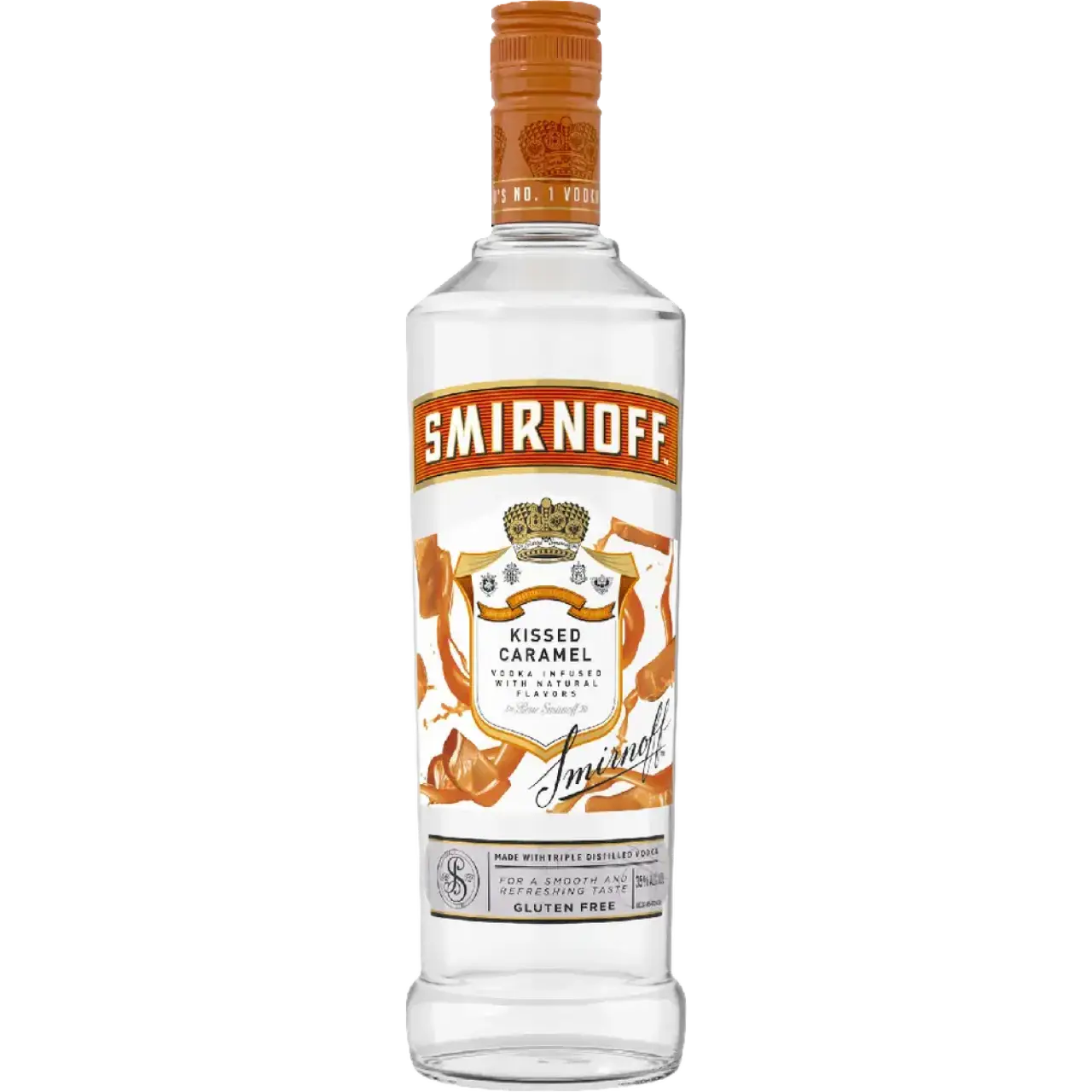 Smirnoff Kissed Caramel Vodka 1L