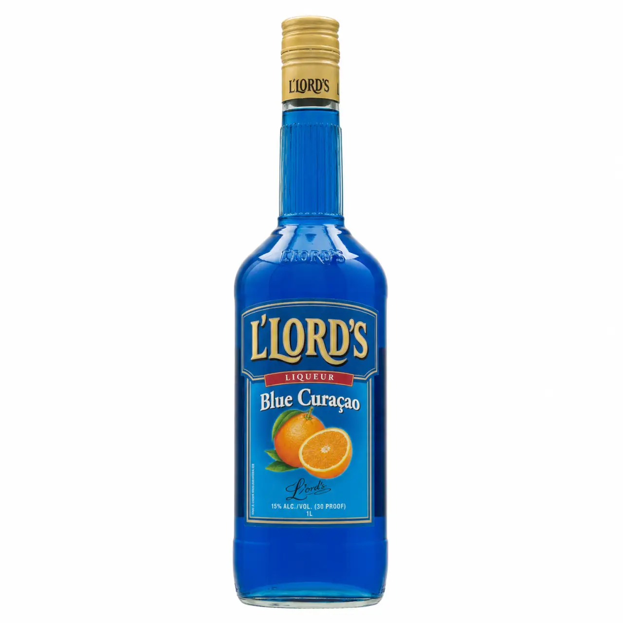 Llord's Blue Curacao Liqueur 1L