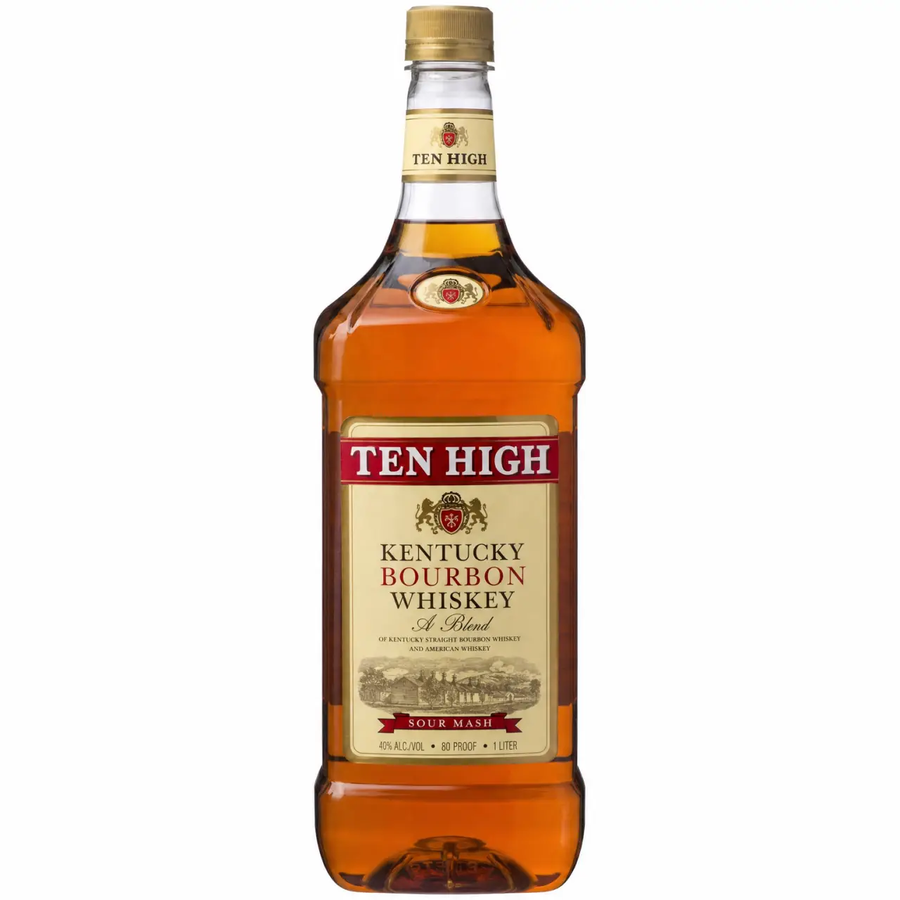 Ten High Kentucky Straight Bourbon Whiskey 1L