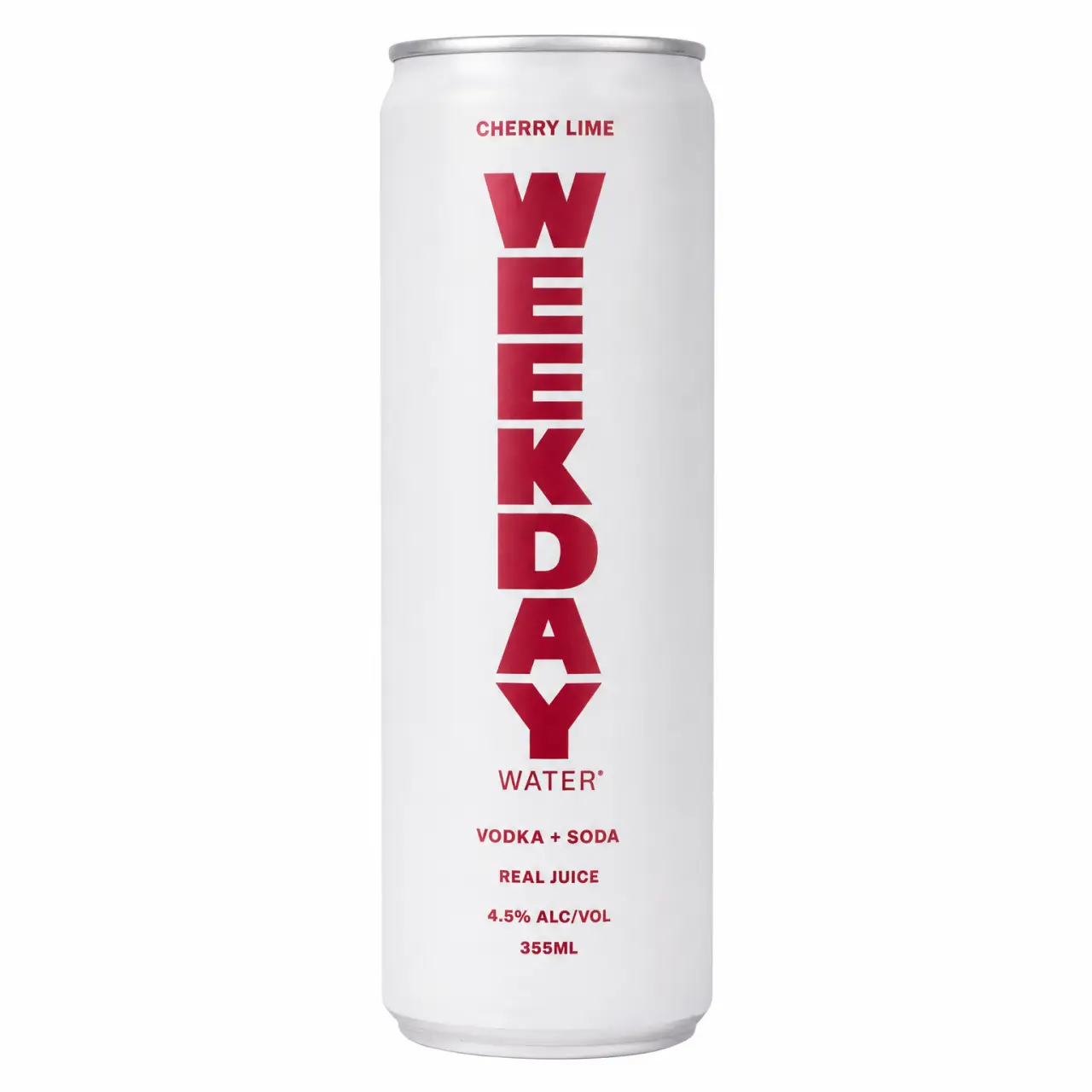 Weekday Water Cherry Lime 355ml