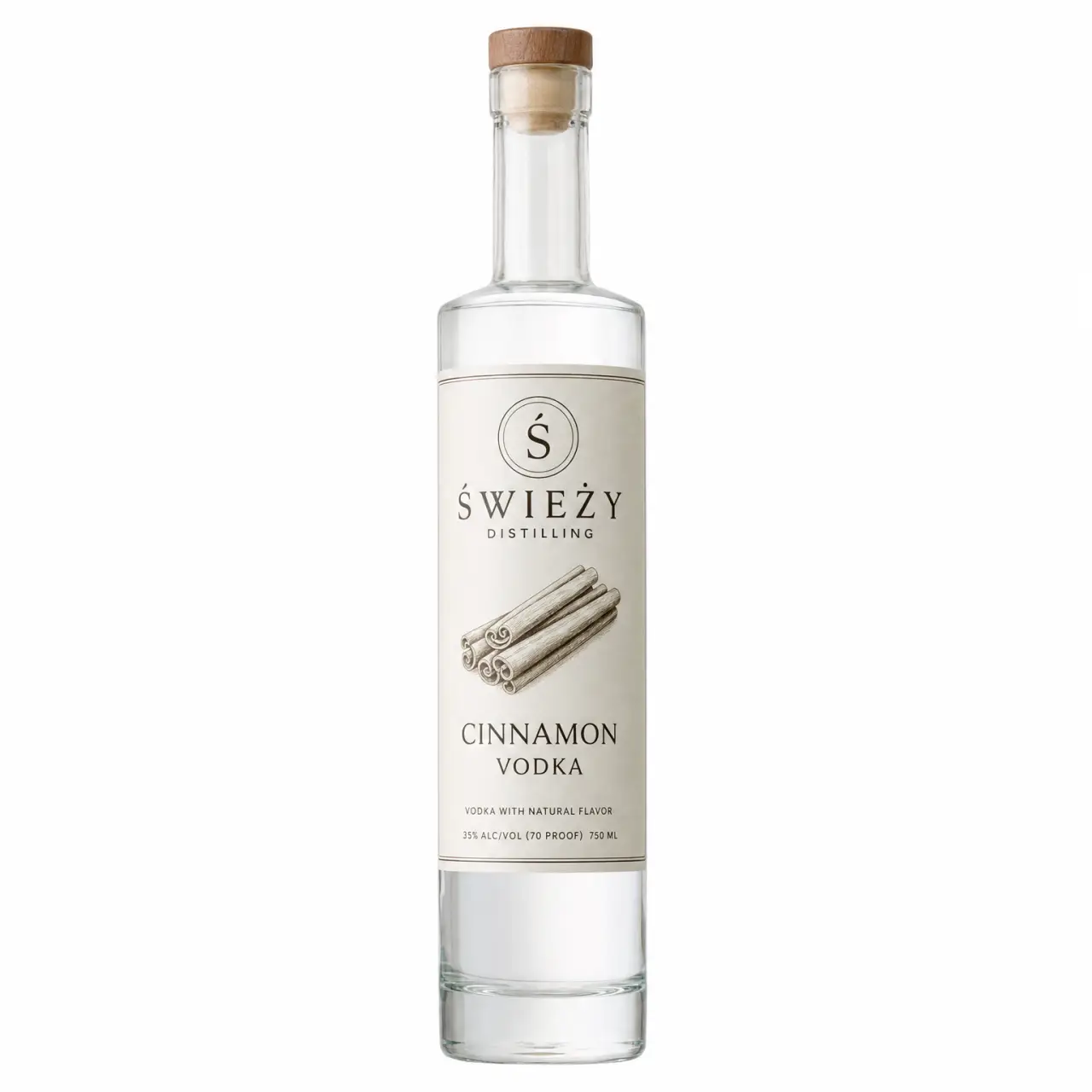 Swiezy Distilling Cinnamon Vodka 750ml