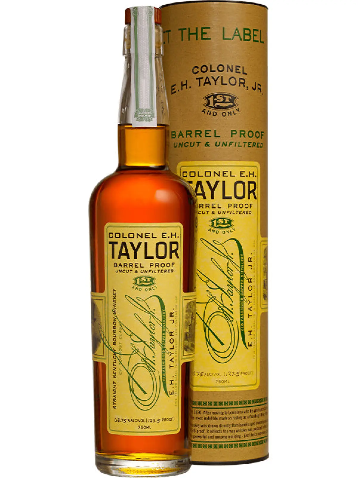 Colonel E.H. Taylor, Jr. Barrel Proof Bourbon Whiskey 750ml