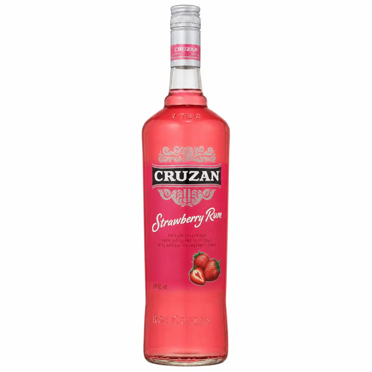 Cruzan Strawberry Rum 1L