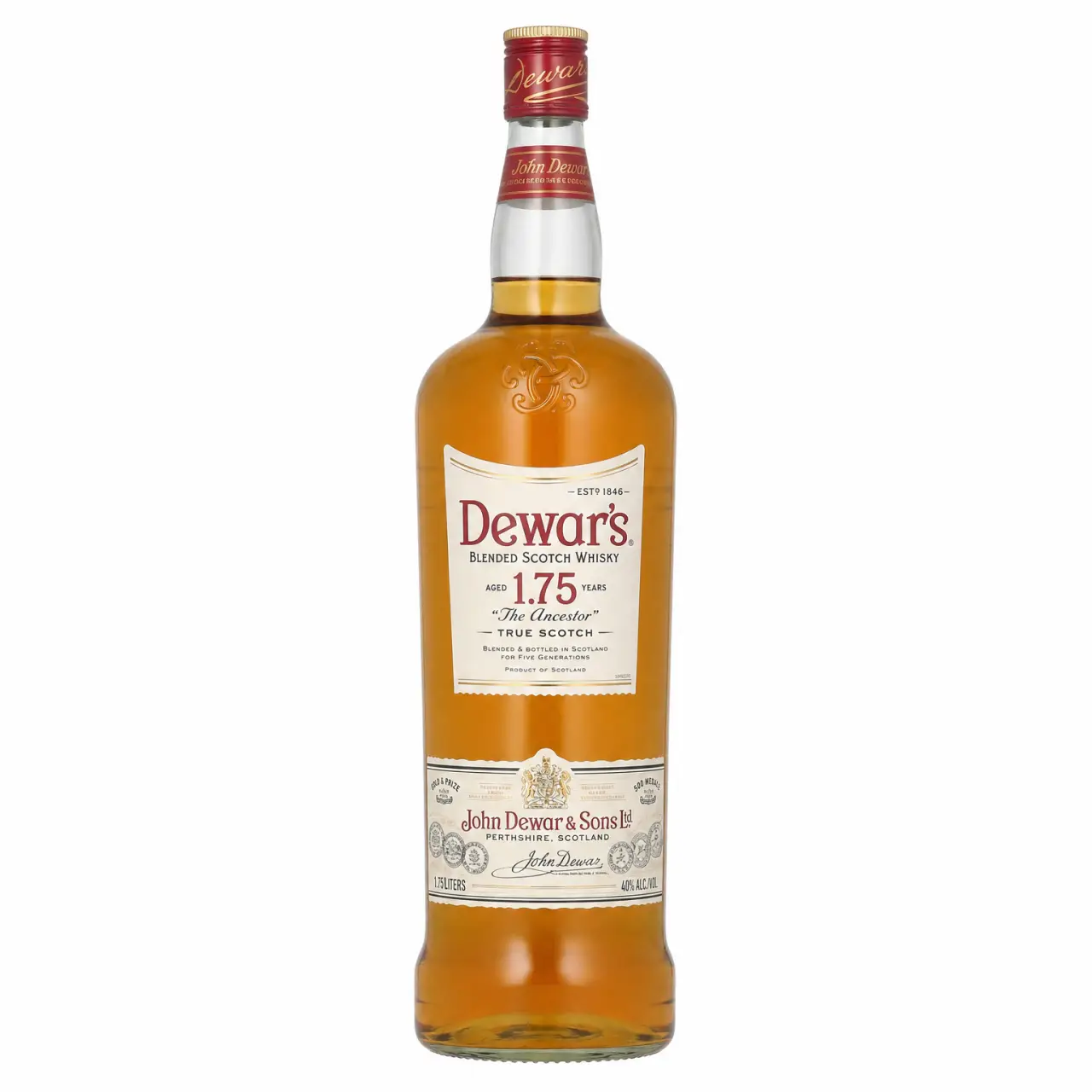 Dewar's White Label Blended Scotch Whisky 1.75L