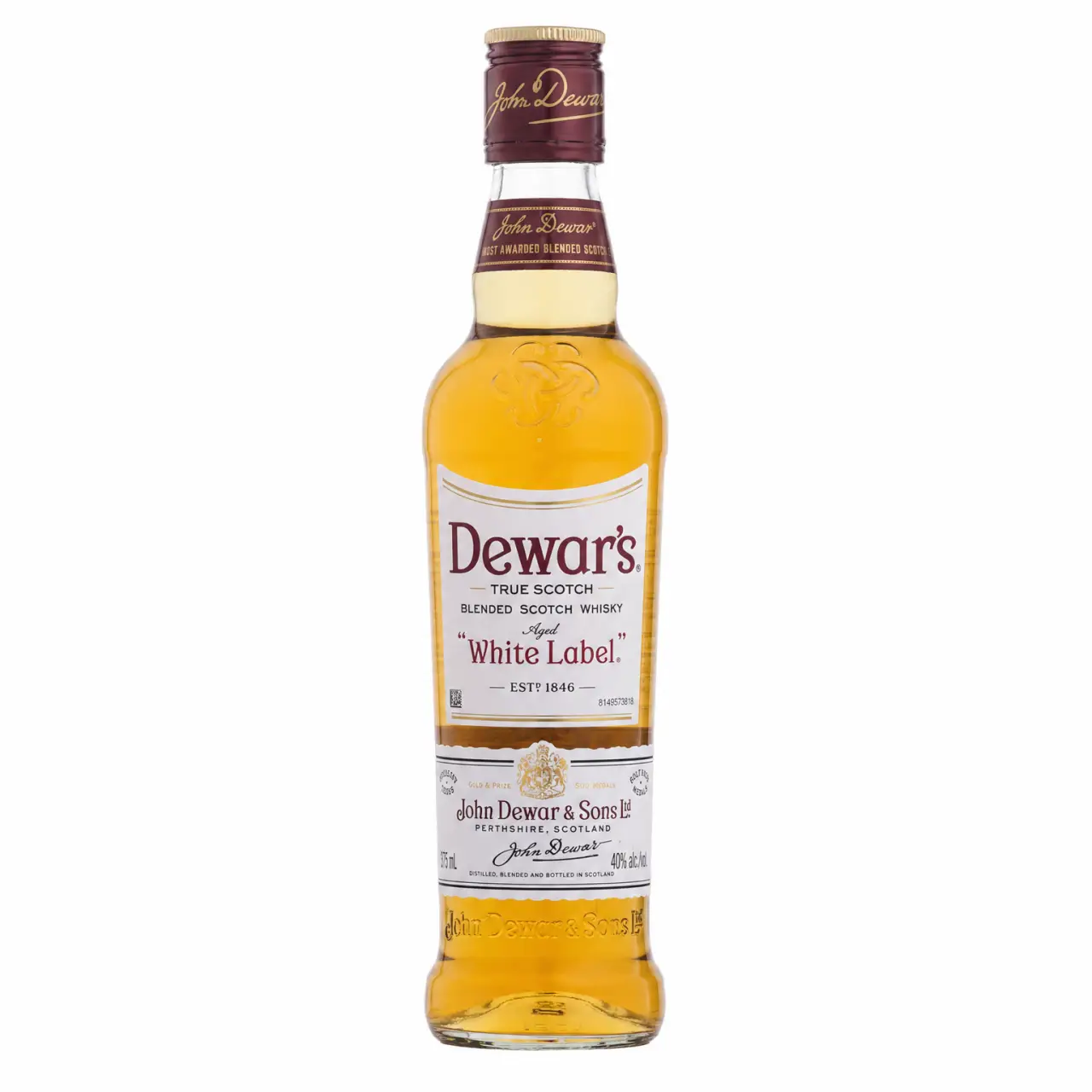 Dewar's White Label Blended Scotch Whisky 375ml