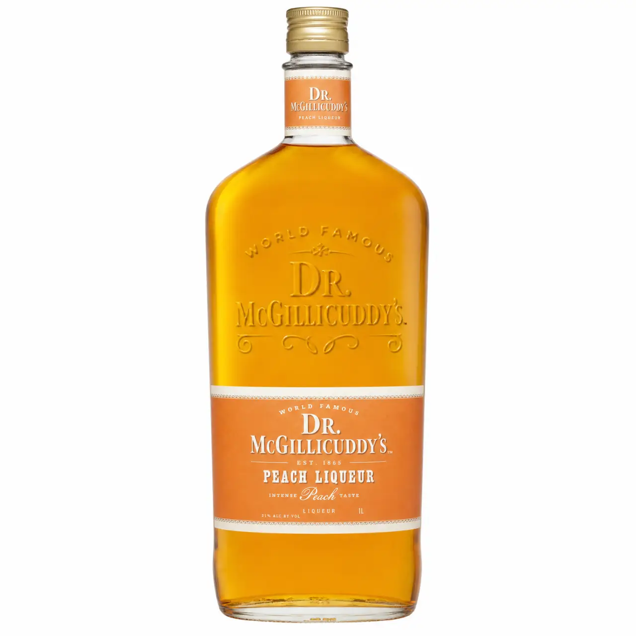 Dr. McGillicuddy's Peach Liqueur 1L