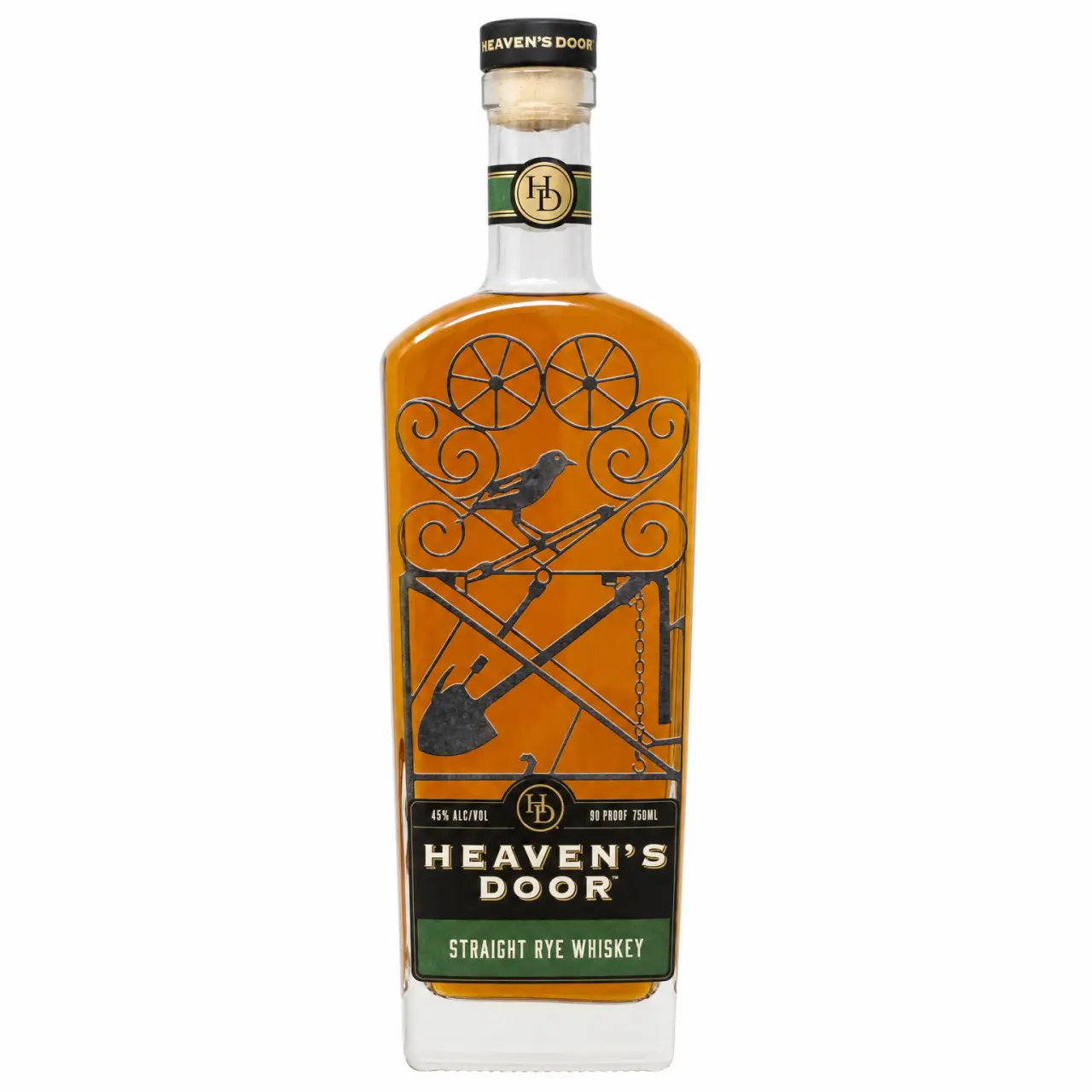 Heaven's Door Straight Rye Whiskey 750ml