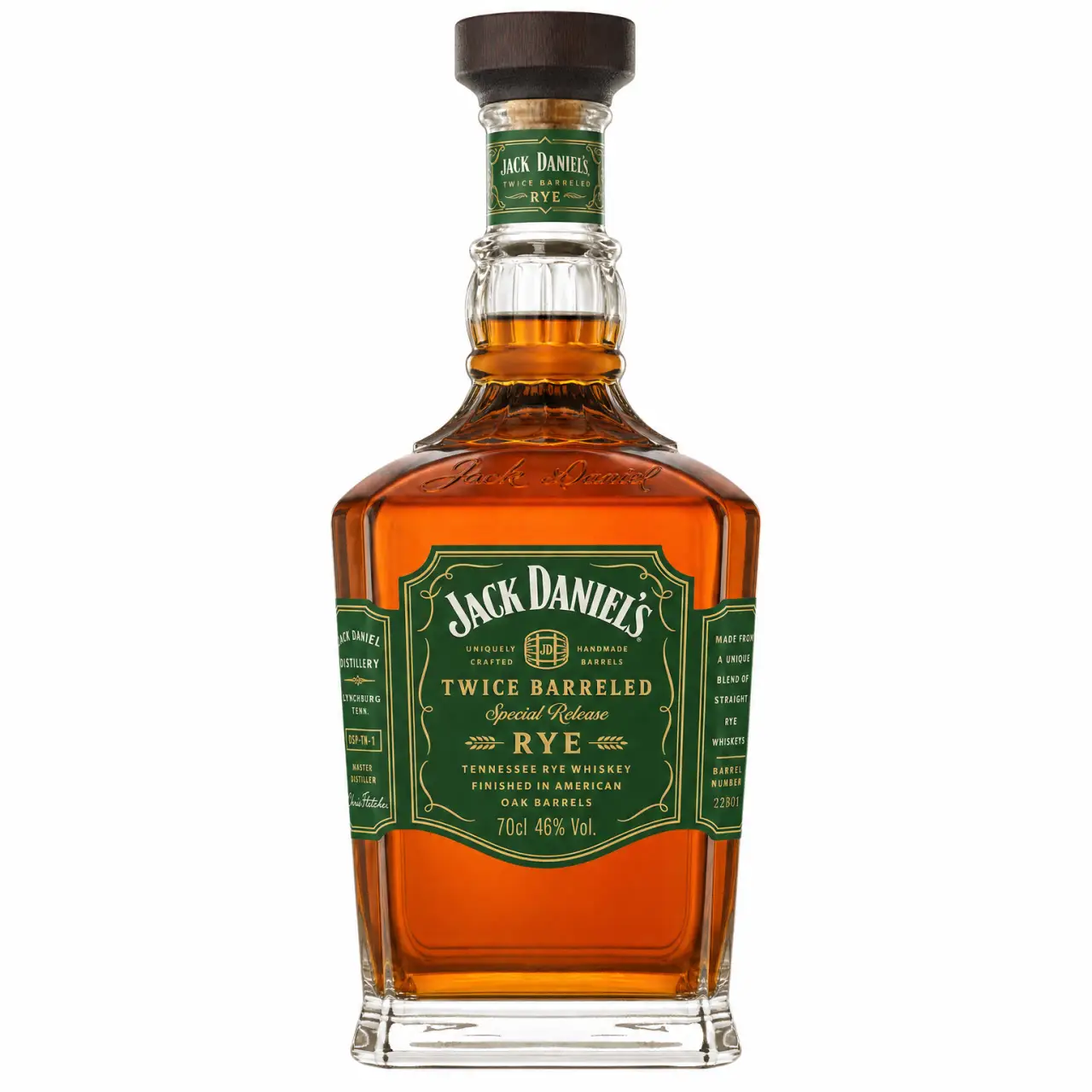 Jack Daniel's Twice Barreled Rye 700ml