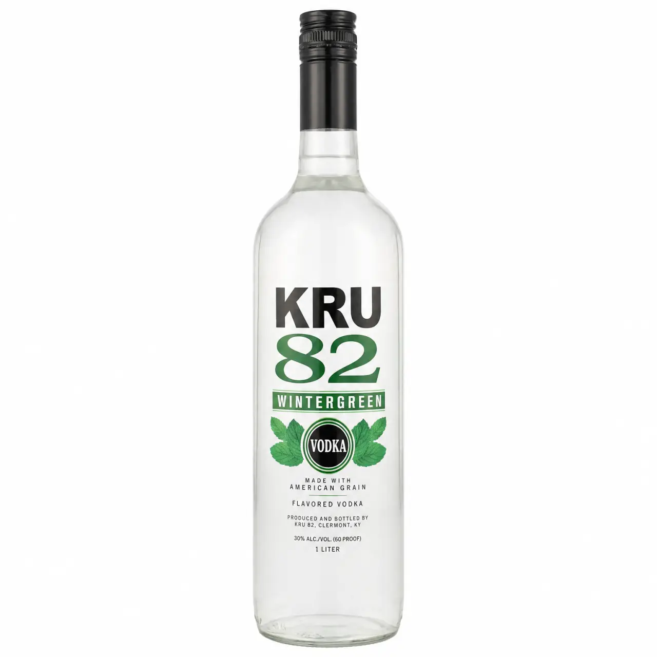 Kru 82 Wintergreen Vodka 1L