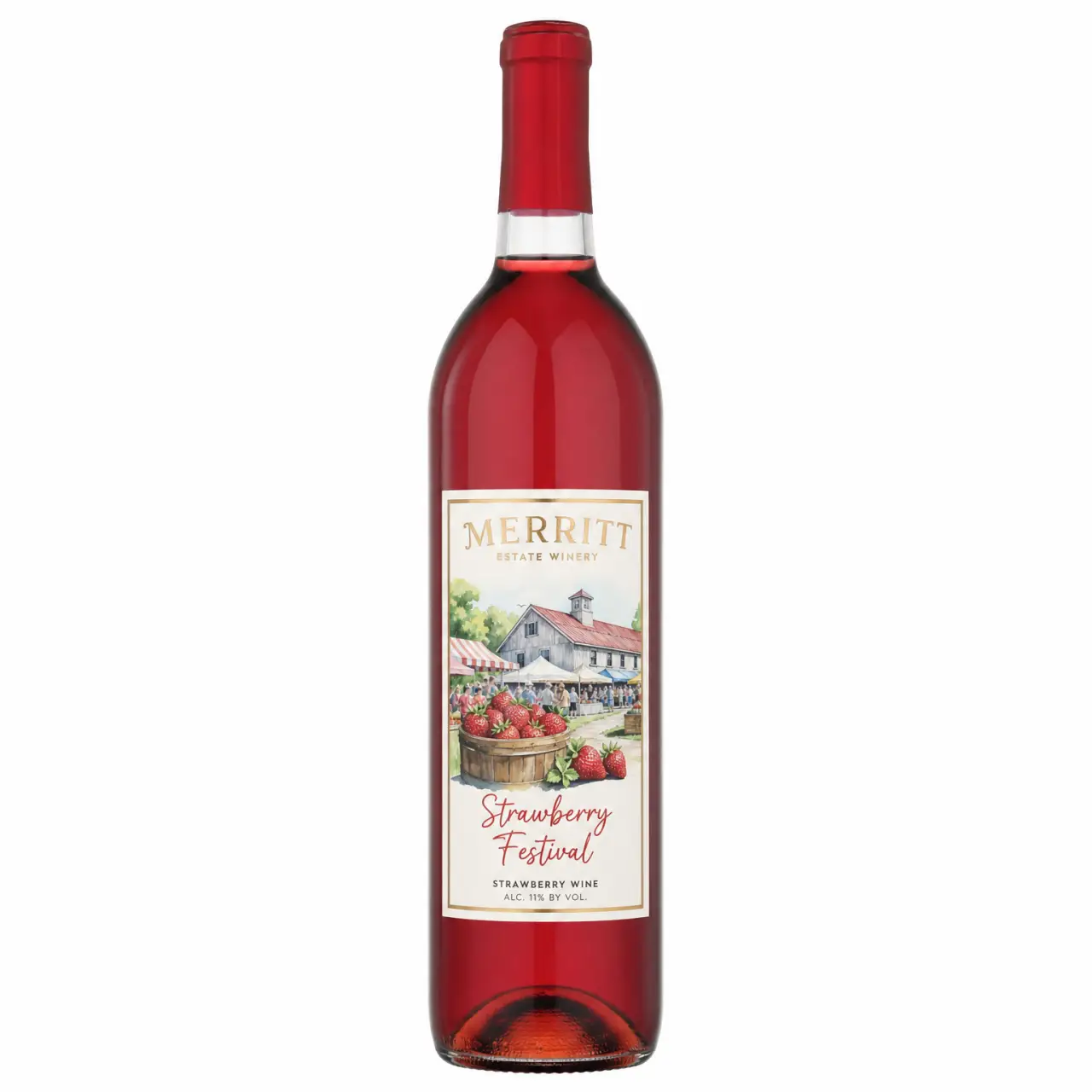 Merritt Estate Winery Strawberry Festival 750ml