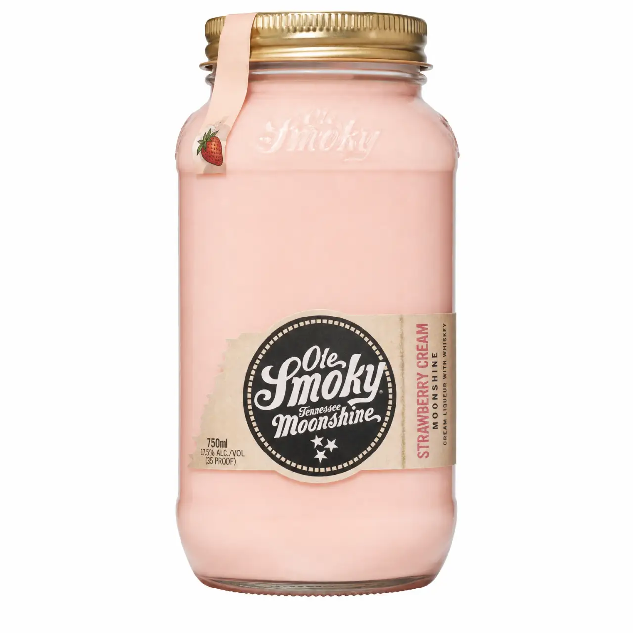 Ole Smoky Strawberry Cream Moonshine 750ml