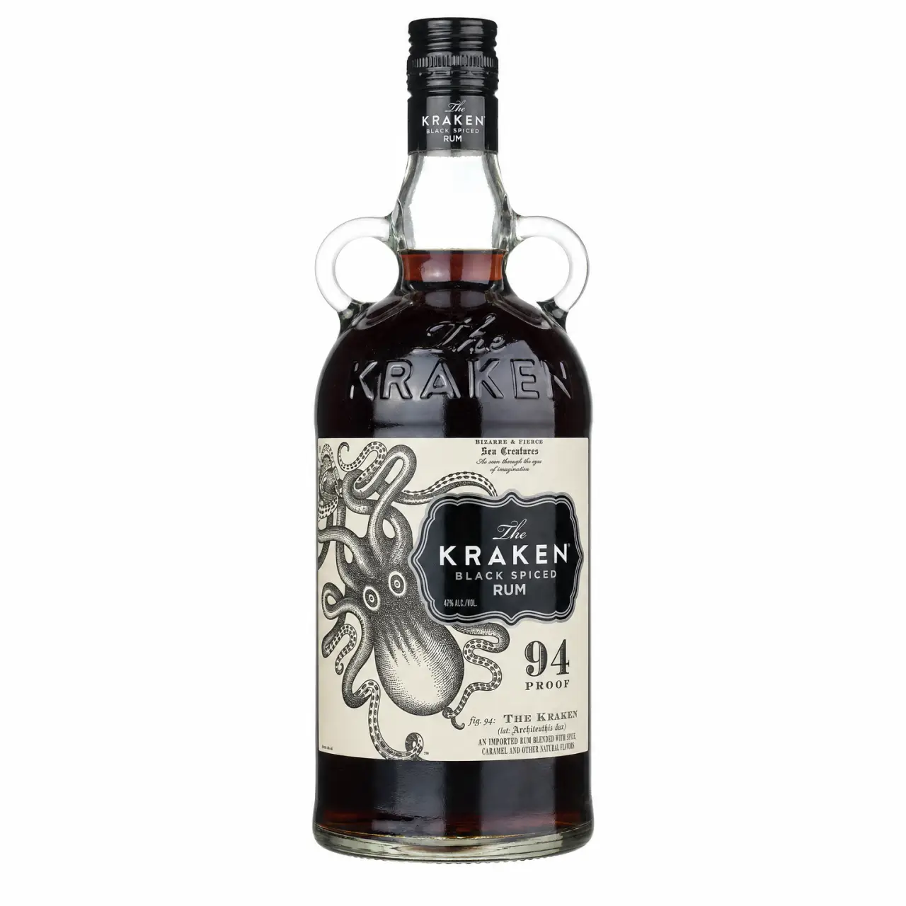 The Kraken Black Spiced Rum 94 Proof 750ml